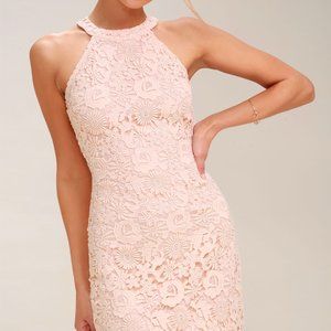 Lulus Love Poem Lace Dress
